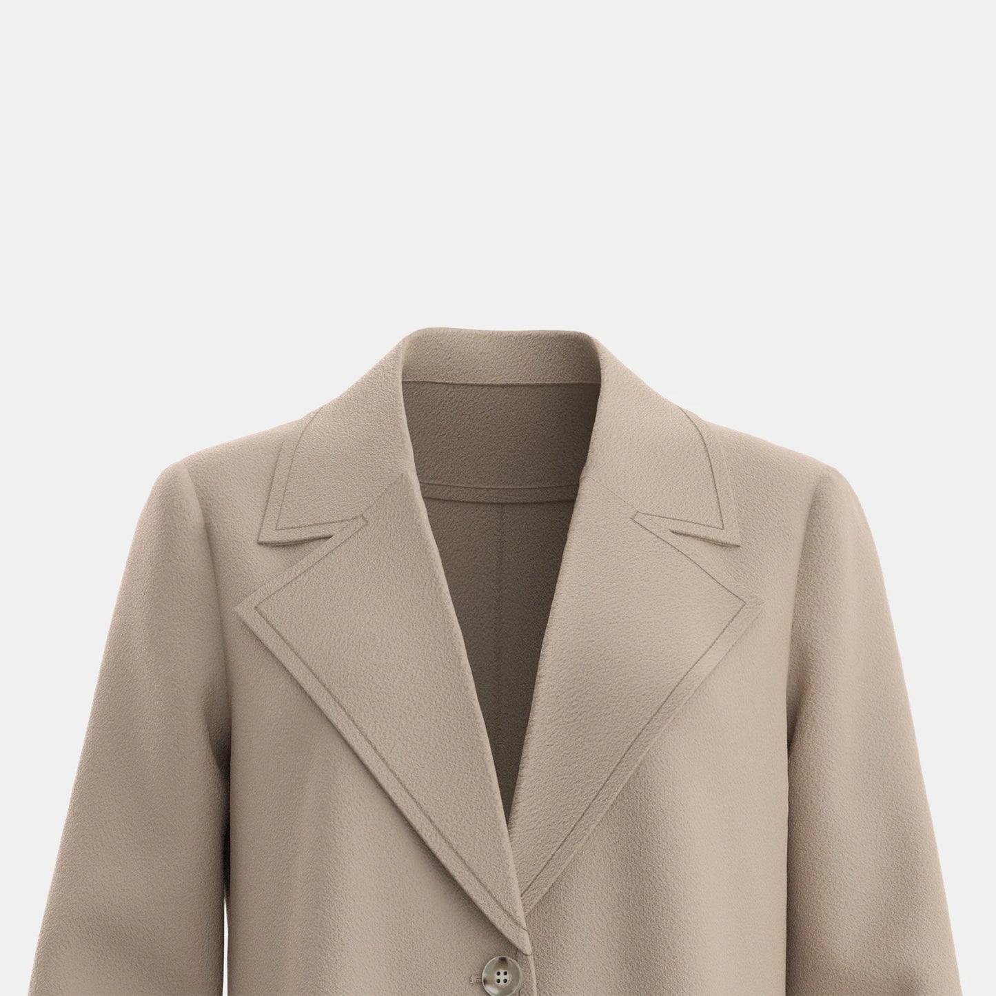 Luxe Minimalist Long Coat