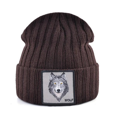 WinterWolf Knit Beanie