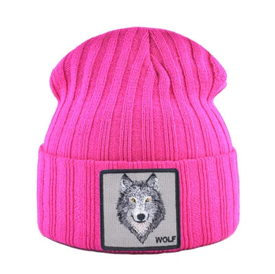 WinterWolf Knit Beanie