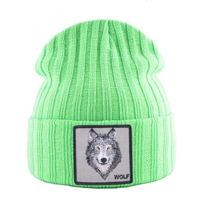 WinterWolf Knit Beanie