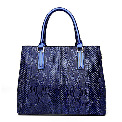 Serpentine Elegance Tote