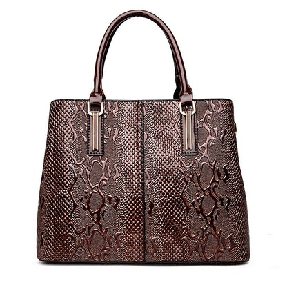 Serpentine Elegance Tote