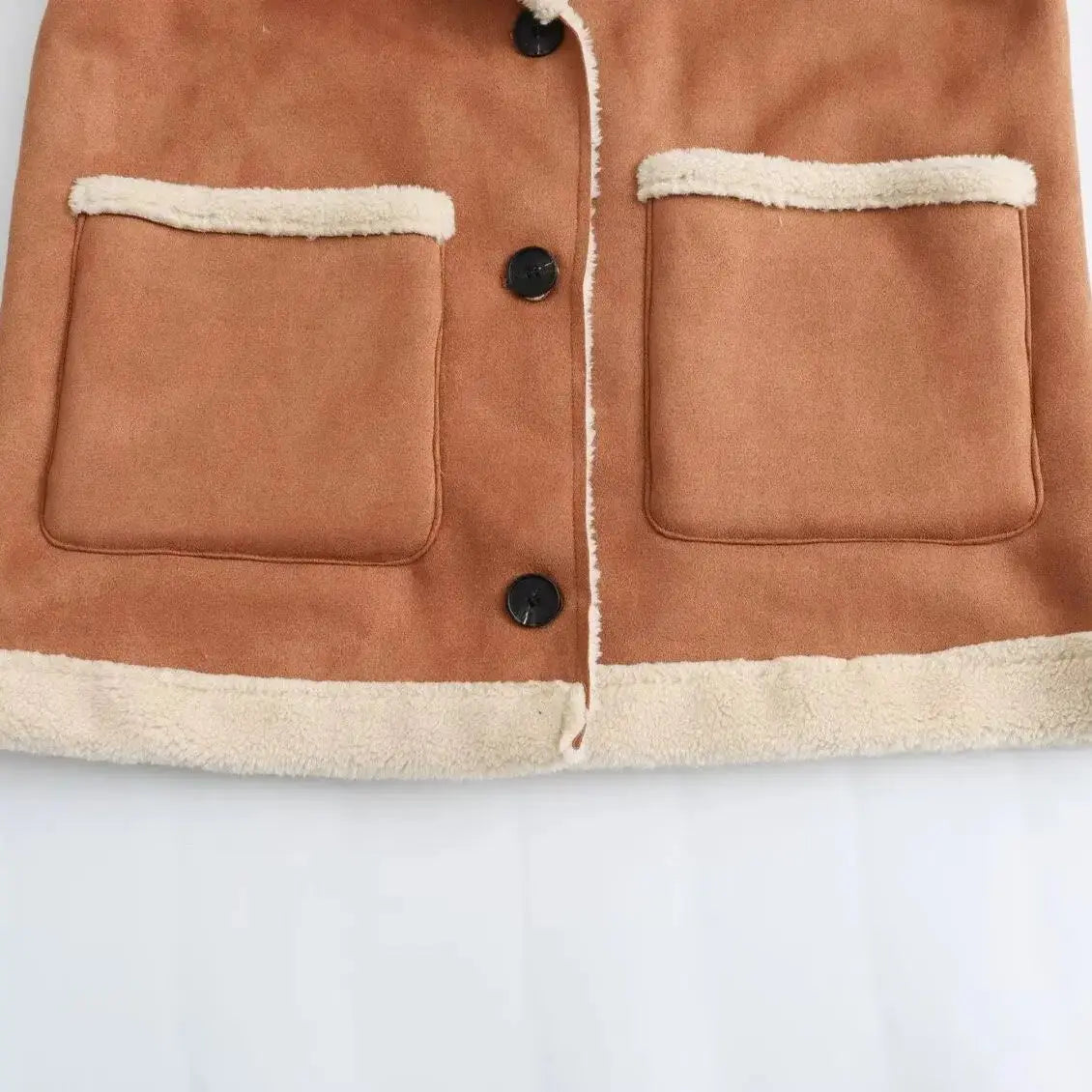 Korean Warm Shearling Coat