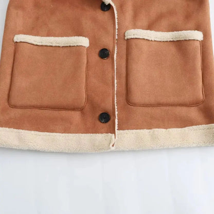 Korean Warm Shearling Coat