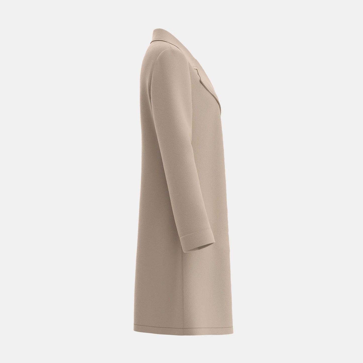 Luxe Minimalist Long Coat