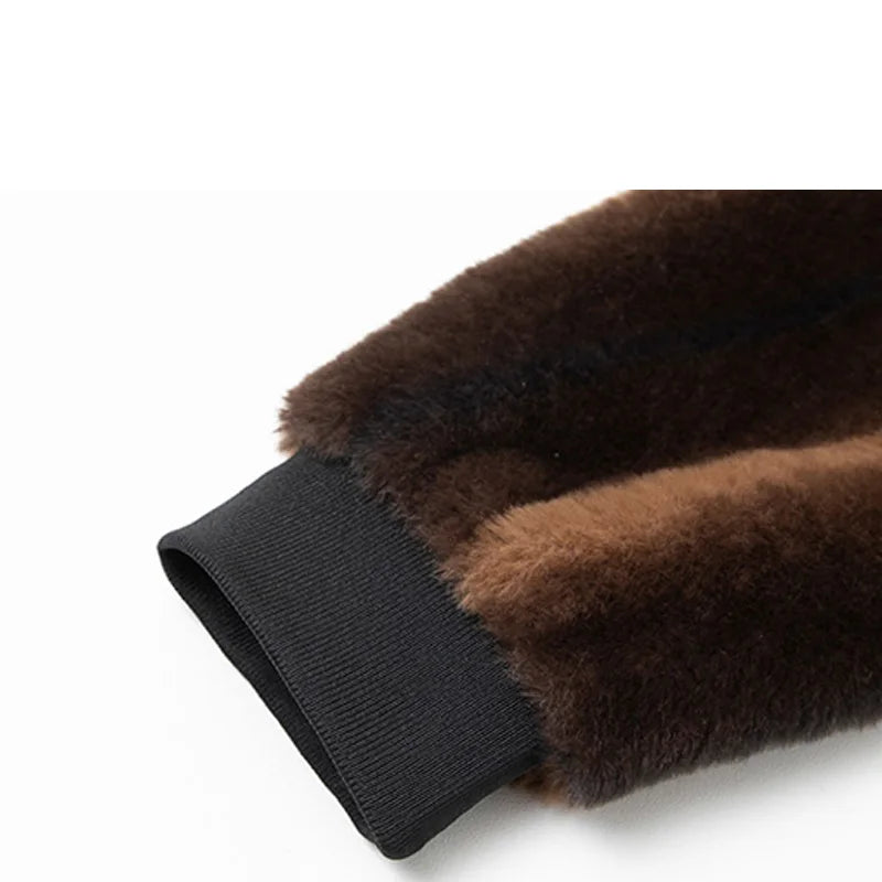 Men’s faux fur jacket