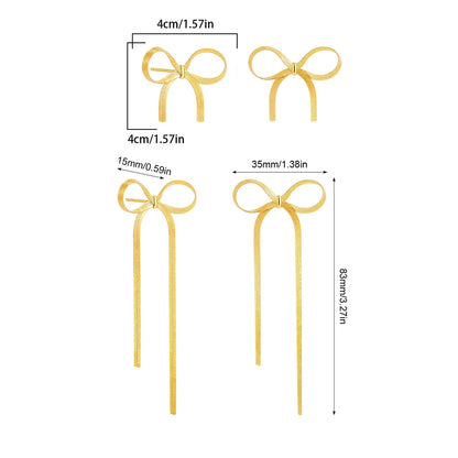 Ribbon Bowknot Earrings