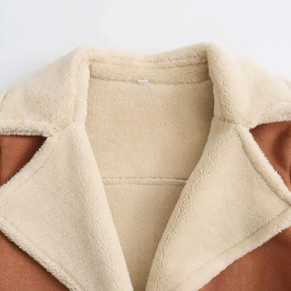 Korean Warm Shearling Coat