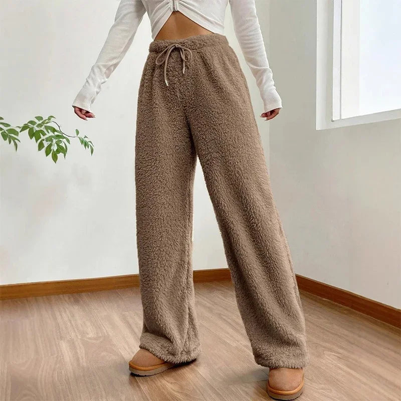 Warm Straight Autumn Pants