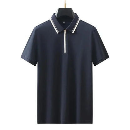 LuxeTone Contrast Polo