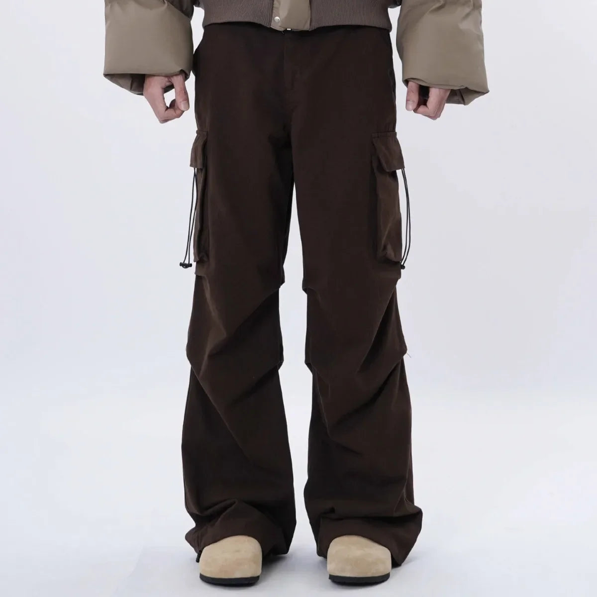 Men’s Wide-Leg Cargo Pants