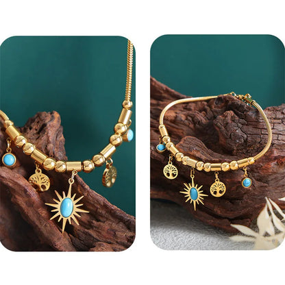 Starlit Charm Necklace & Bracelet