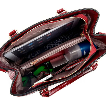 Serpentine Elegance Tote