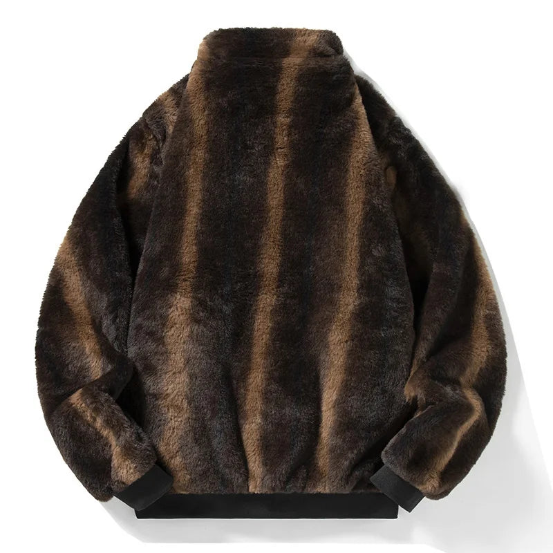 Men’s faux fur jacket
