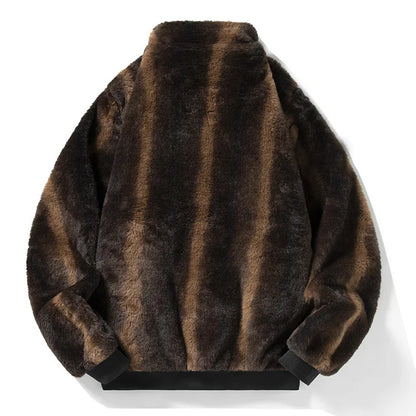Men’s faux fur jacket