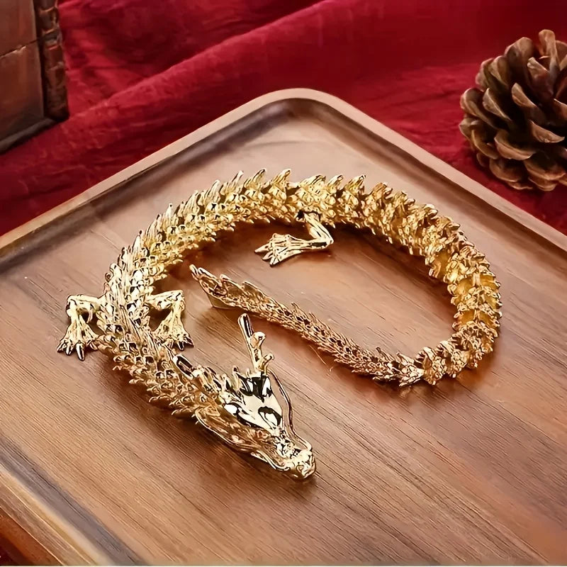 Golden Dragon Table Piece