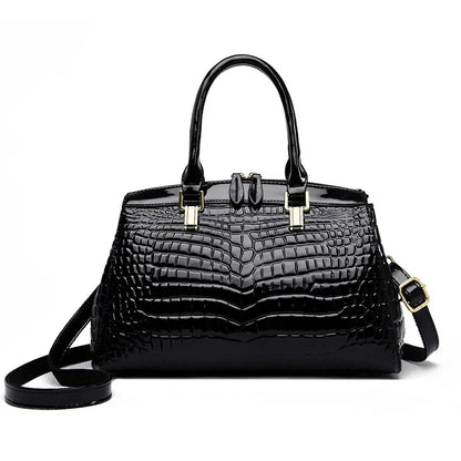 LuxCroc Leather Tote