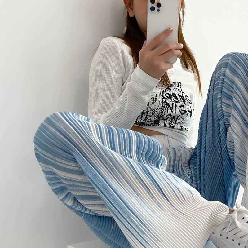 Tie-Dye Loose Fit Trousers