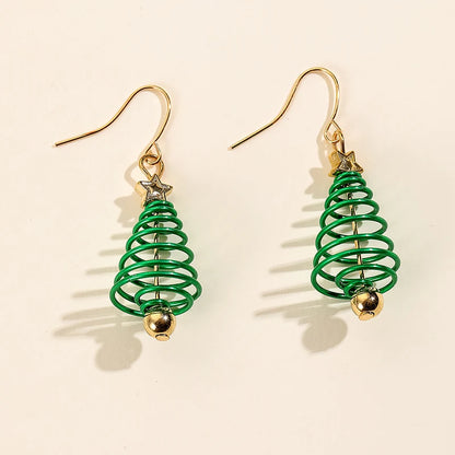 Holiday Tree Drop Earrings
