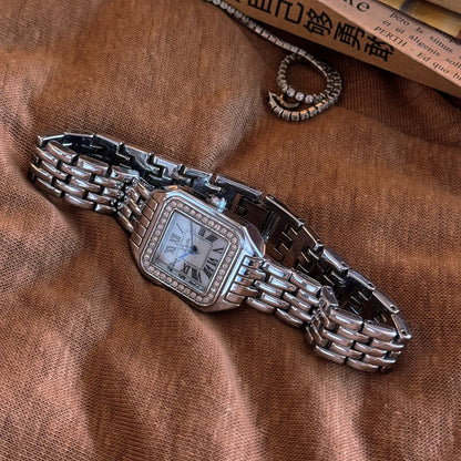 Roman Dial Square Watch