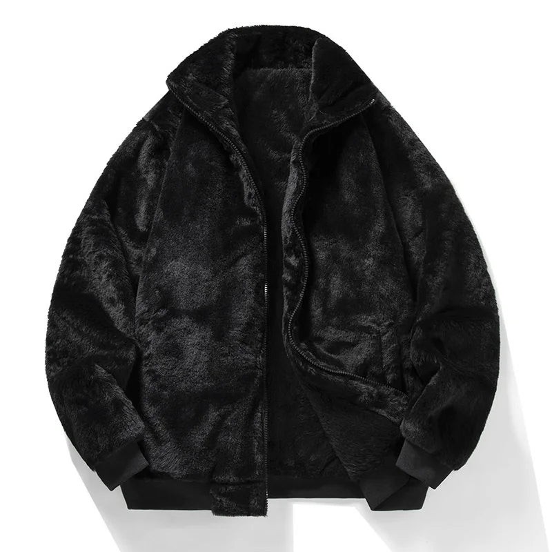 Men’s faux fur jacket