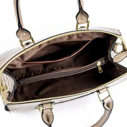 LuxCroc Leather Tote