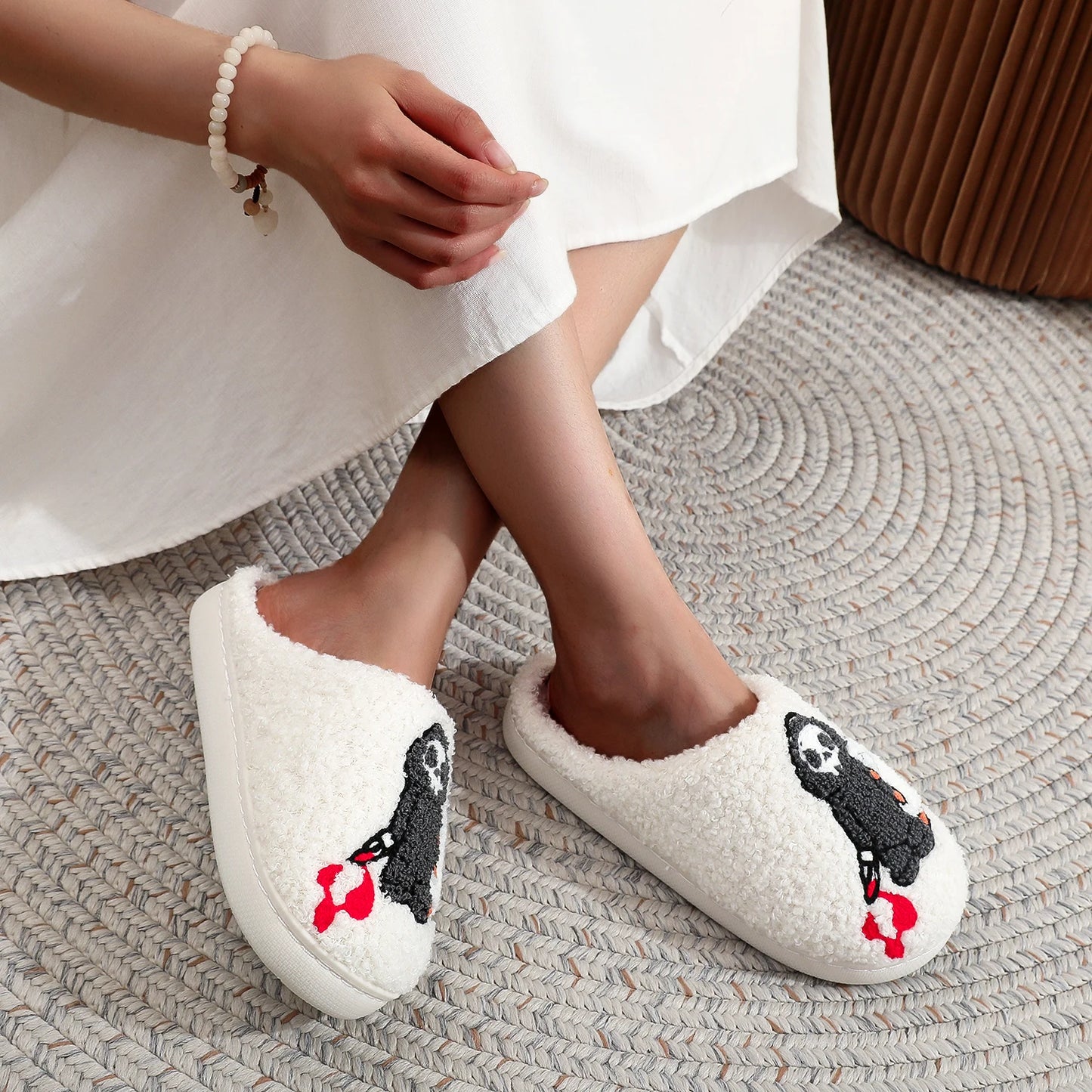 Winter Reaper Indoor Slippers