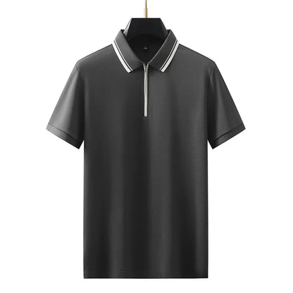 LuxeTone Contrast Polo
