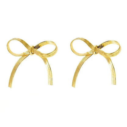 Ribbon Bowknot Earrings