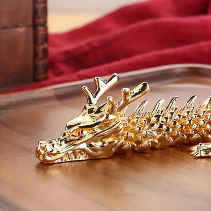 Golden Dragon Table Piece
