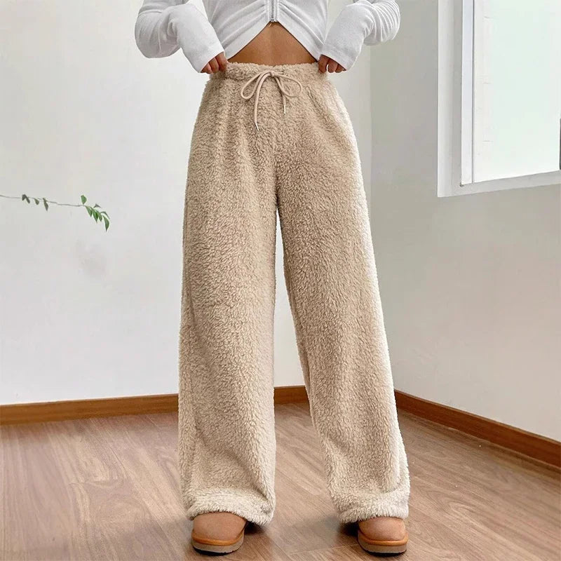Warm Straight Autumn Pants