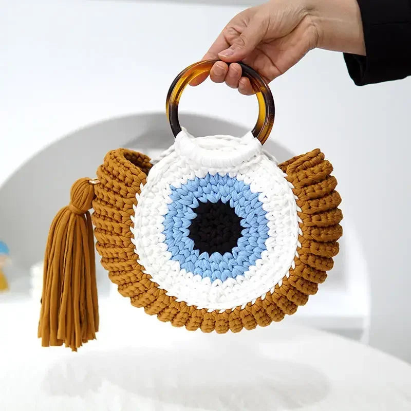 DivineCircle Crochet Bag