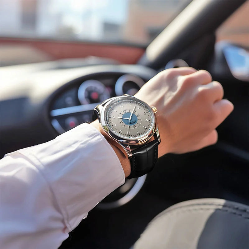 Classic Leather Watch for Men