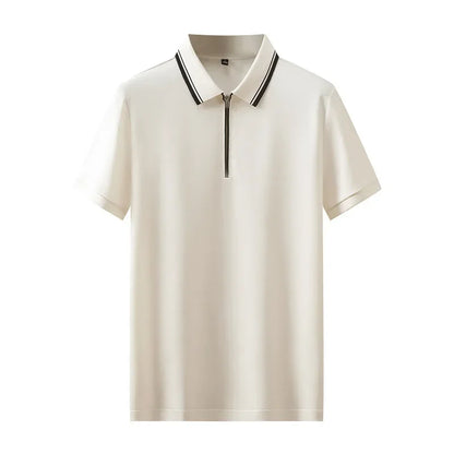 LuxeTone Contrast Polo