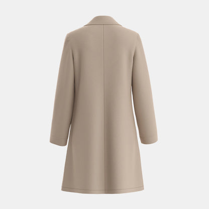 Luxe Minimalist Long Coat