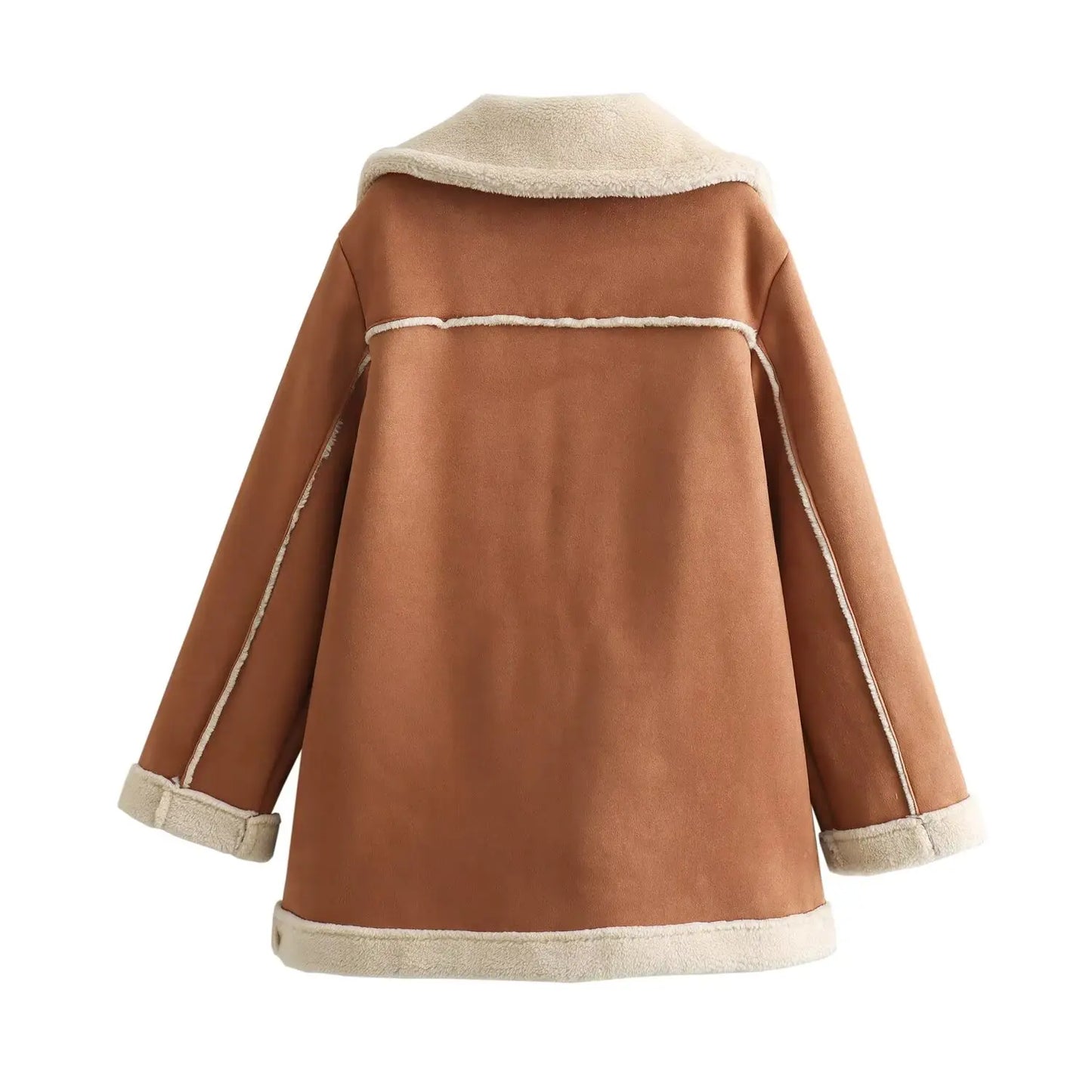Korean Warm Shearling Coat