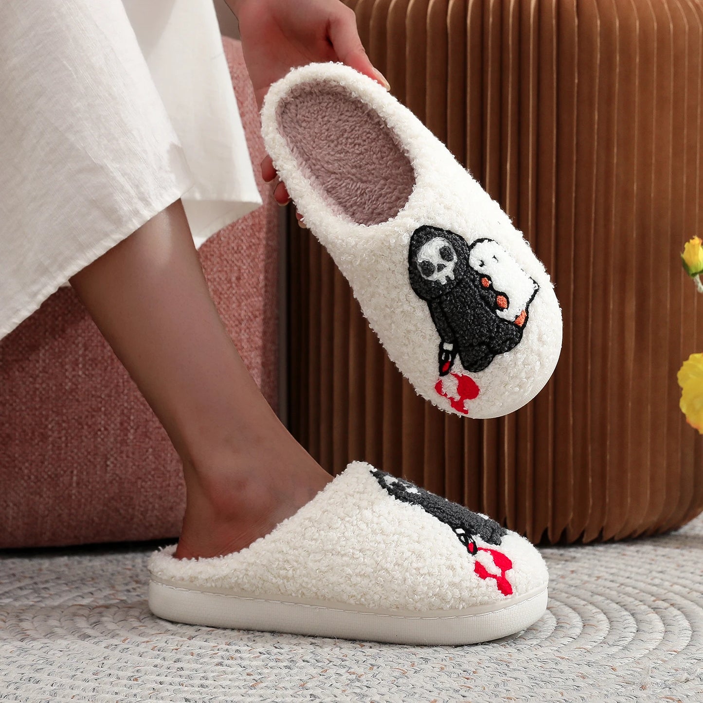 Winter Reaper Indoor Slippers